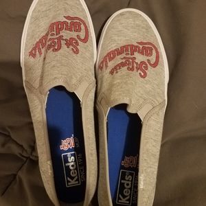 Ladies Cardinals Keds Sz 9